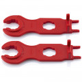 KNIPEX (97 49 66 2) Montagewerkzeug-Set für Solar-Steckverbinder MC4® (Multi-Contact)