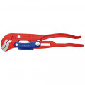 KNIPEX (83 60 010) Rohrzange S-Maul mit Schnelleinstellung rot pulverbeschichtet