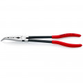 KNIPEX (28 81 280 SB) Montierzange mit Querprofilen mit Kunststoff überzogen schwarz atramentiert