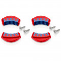 KNIPEX (81 19 250 V02) 2 Paar Kunststoffeinsätze 2K für 81 11 250 / 81 13 250