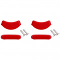 KNIPEX (81 19 250 V01) 2 Paar Kunststoffeinsätze 1K für 81 11 250 / 81 13 250
