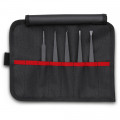 KNIPEX (92 00 05 ESD) Kunststoffpinzetten-Set ESD 5-teilig