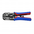 KNIPEX (97 51 13) Crimpzange für RJ45-Westernstecker mit Mehrkomponenten-Hüllen brüniert