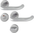 NW-HOPPE Rosettengarnitur (für Türstärke 37-42 mm / U-Form RWSK/OL) - 3290040