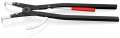 NW-KNIPEX Sicherungsringzange (für Wellen Ø 252 - 400 mm / 90° gewinkelt) - 46 20 A61