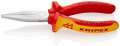 NW-KNIPEX Langbeckzange (Gesamtlänge 160 mm Form 1 / Kopf verchromt lang, flach) - 30 16 160