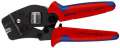 NW-KNIPEX Crimpzange (Gesamtlänge 190 mm / 0,08 - 10,0 (AWG 28 - 7) mm² brüniert) - 97 53 08
