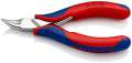 NW-KNIPEX Elektronik-Greifzange (Gesamtlänge 115 mm / flachrunde Backen Form 4) - 35 42 115