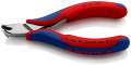 NW-KNIPEX Elektronik-Vornschneider (Länge 120 mm / Form 3 Facette ja, kleine spiegelpoliert) - 64 32 120