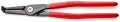 NW-KNIPEX Präzisionssicherungsringzange für Bohrungen Ø 85 - 140 mm - 48 21 J41