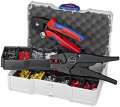 NW-KNIPEX Aderendhülsensortiment (1252 teilig 0,50 - 10,00 mm² / Aderendhülsen-Autom.-Abisolierzange) - 97 90 10