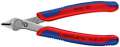 NW-KNIPEX Elektronik-Seitenschneider (INOX Länge 125 mm Form 0 / Facette nein) - 78 03 125