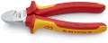NW-KNIPEX Seitenschneider (Länge 160 mm / Kopf verchromt VDE) - 70 26 160