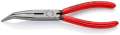 NW-KNIPEX Flachrundzange (Länge 200 mm poliert / 40° gewinkelt) - 26 21 200