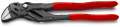 NW-KNIPEX Zangenschlüssel (Länge 250 mm schwarz atramentiert / Spannweite 52 mm Kunststoffüberzug) - 86 01 250