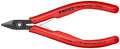 NW-KNIPEX Elektronik-Seitenschneider (Länge 125 mm Form 2 / Facette ja, klein) - 75 22 125