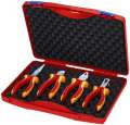 NW-KNIPEX Zangen-Satz Inhalt 4-teilig VDE - 00 20 15