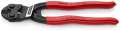 NW-KNIPEX Kompaktbolzenschneider (Länge 200 mm Kunststoffüberzug / gerade 3,6 mm mit Aussparung) - 71 31 200