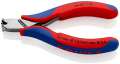 NW-KNIPEX Elektronik-Vornschneider (Länge 115 mm / Form 0 Facette ja spiegelpoliert) - 64 02 115