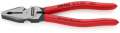 NW-KNIPEX Kraftkombizange (Länge 200 mm / poliert Kunststoffüberzug) - 02 01 200