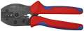 NW-KNIPEX Aderendhülsencrimpzange (Gesamtlänge 220 mm / 0,25 - 6 (AWG 23 - 10) mm² brüniert) - 97 52 38