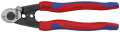 NW-KNIPEX Drahtseilschere (Länge 190 mm / poliert) - 95 62 190