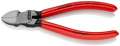 NW-KNIPEX Seitenschneider für Kunststoffe (Länge 140 mm / Kopf poliert gerade) - 72 01 140