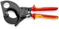 NW-KNIPEX Kabelschneider (Gesamtlänge 280 mm max. 52 (380 mm²) mm / Mehrkomponenten-Hüllen VDE) - 95 36 280