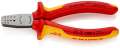 NW-KNIPEX Aderendhülsenzange (Gesamtlänge 145 mm / 0,25 - 2,5 (AWG 23 - 13) mm² poliert) - 97 68 145 A
