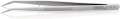 NW-KNIPEX Präzisionspinzette Länge 155 mm 45° gewinkelt - 92 34 36