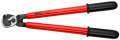 NW-KNIPEX Kabelschere (Länge 500 mm / Kopf poliert VDE) - 95 17 500