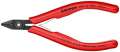 NW-KNIPEX Elektronik-Seitenschneider (Länge 125 mm Form 1 / Facette ja) - 75 12 125
