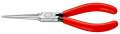 NW-KNIPEX Nadelzange (Länge 160 mm / gerade schwarz atramentiert) - 31 11 160
