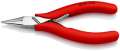 NW-KNIPEX Elektronik-Greifzange (Gesamtlänge 115 mm / flachbreite Backen Form 2) - 35 21 115