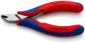 NW-KNIPEX Elektronik-Vornschneider (Länge 115 mm / Form 5 Facette nein spiegelpoliert) - 64 52 115