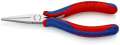 NW-KNIPEX Elektronik-Greifzange (Gesamtlänge 145 mm / flachbreite Backen Form 5) - 35 52 145