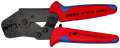 NW-KNIPEX Crimpzange kurze Bauform (Länge 195 mm / 0,1 - 1,5 (AWG 27 - 16) mm²) - 97 52 14