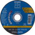 PFERD Trennscheibe (D125x2,4mm gerade / INOX / Inhalt: 25 Stück) - 61721122