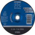 PFERD Schruppscheibe (D230xS7,2mm / gekröpft Stahl / Inhalt: 10 Stück) - 62223626