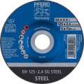 PFERD Trennscheibe (D125x2,4mm gekröpft / Stahl / Inhalt: 25 Stück) - 61320222