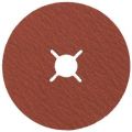 Tyrolit Fiberscheibe (Ø 125 mm Körnung 80 / Stahl, Rostfreier Stahl Keramikkorn / Inhalt: 50 Stück) - 34480476