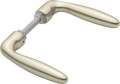 NW-HOPPE Türdrückerpaar (Aluminium F2 / ohne Rosetten) - 2799961