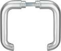 Dieckmann Türdrückerpaar (Aluminium F1 / ohne Rosetten) - 1104/0808/01