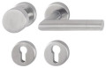 NW-HOPPE Rosettengarnitur (für Türstärke 67-72 mm / W-Form PZ) - 3352781