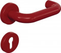 HEWI Feuerschutzgarnitur (Kunststoff 33 D/D / für Türstärke 38-48 mm PZ rund) - 111R12.230 33