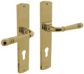 MATADOR Langschildschildgarnitur (Zamak F3 Messing / PZ 72 mm) - 0013.170536