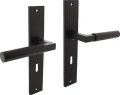 MATADOR Langschildschildgarnitur (Zamak F71 schwarz / BB 72 mm) - 0023.174226