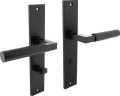 MATADOR Langschildschildgarnitur (Zamak F71 schwarz / WC 72 mm) - 0023.174269