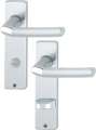 NW-HOPPE Kurzschildgarnitur (Aluminium F1 / SK/OL eckig) - 2566358