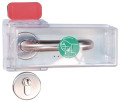 GfS Fluchttürhaube (Sicherung von Türklinken / Macrolon-Kunststoff transparent) - 901500 P1